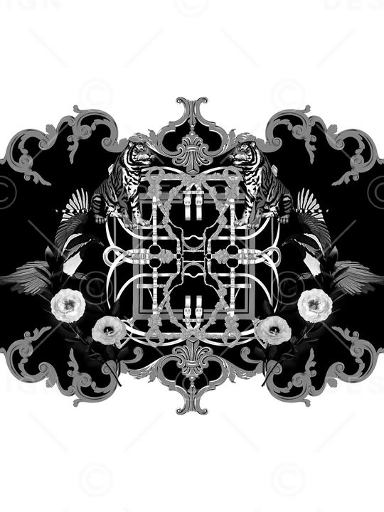 大牌风印花华亿平台图片