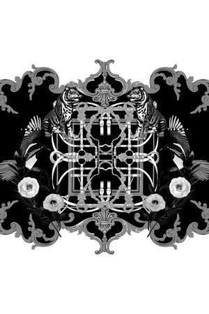 大牌风印花华亿平台图片