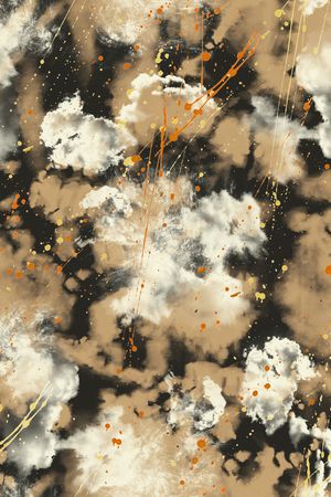 笔触印花华亿平台图片