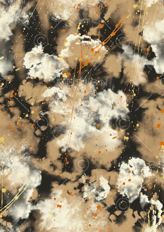 笔触印花华亿平台图片