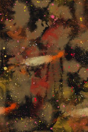 笔触印花华亿平台图片