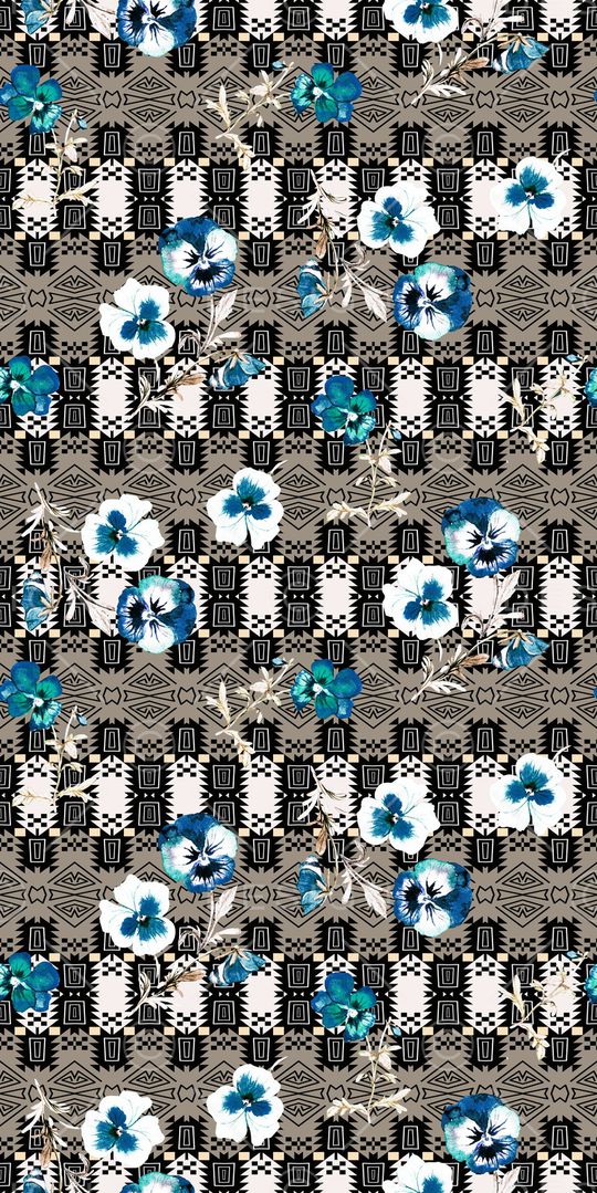 大牌风印花华亿平台图片