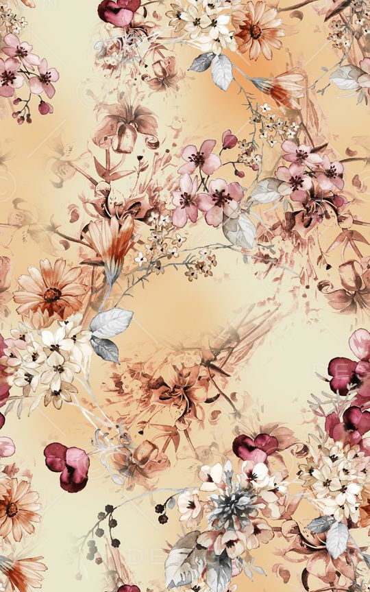 小碎花印花华亿平台图片