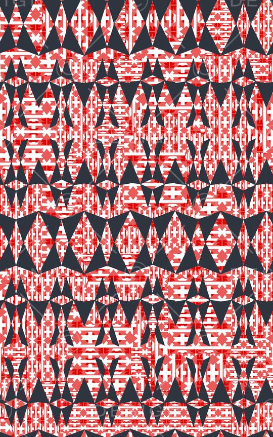 格子印花华亿平台图片