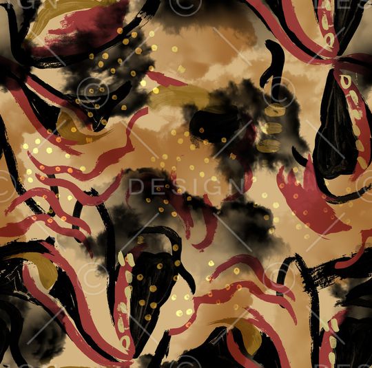 烟雾印花华亿平台图片