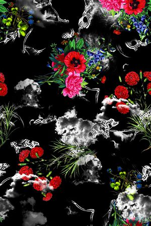 潮牌印花华亿平台图片