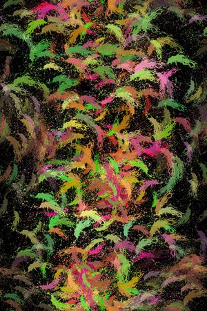 迷幻印花华亿平台图片