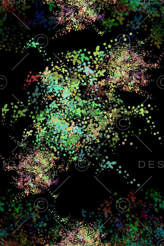 迷幻印花华亿平台图片