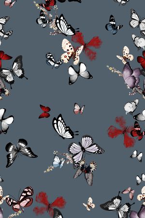 连衣裙印花华亿平台图片