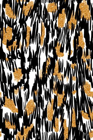 豹纹印花华亿平台图片