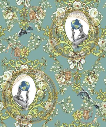 1156840-欧式传统纹样混搭科技未来感