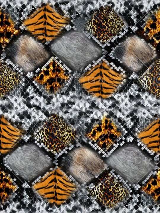 混合拼接印花华亿平台图片