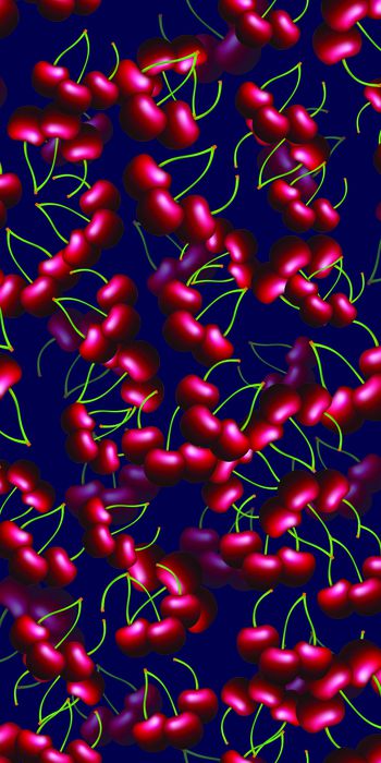 清爽底花卉印花华亿平台图片