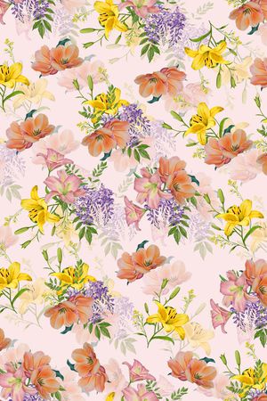 春夏华亿平台印花华亿平台图片