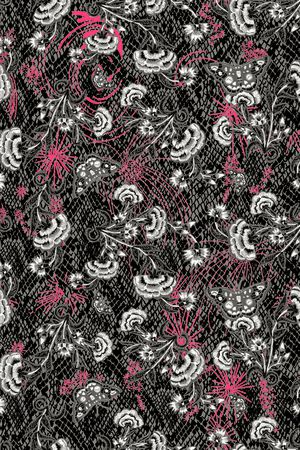 春夏华亿平台印花华亿平台图片