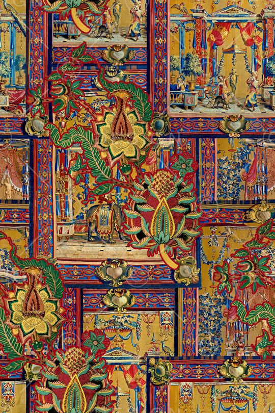 几何印花华亿平台图片