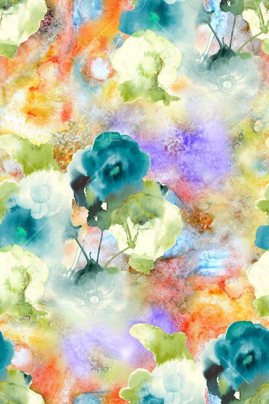 抽象印花华亿平台图片