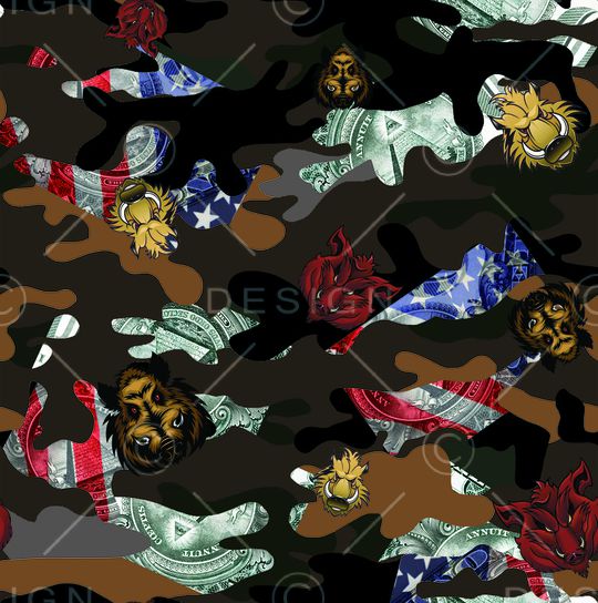 迷彩印花华亿平台图片