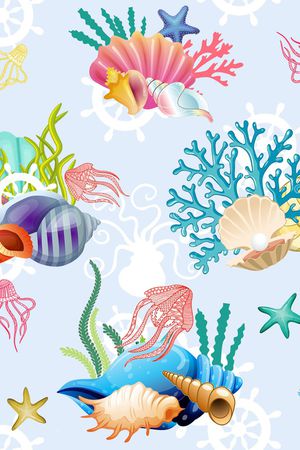 清爽底花卉印花华亿平台图片