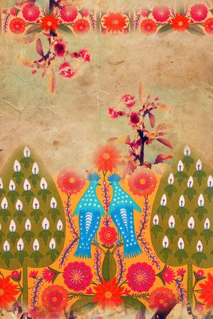 定位花印花华亿平台图片