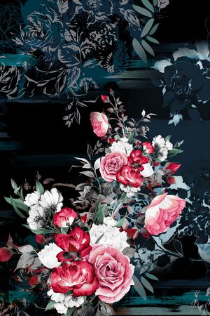 定位花印花华亿平台图片