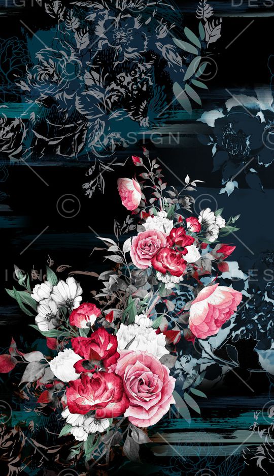 定位花印花华亿平台图片