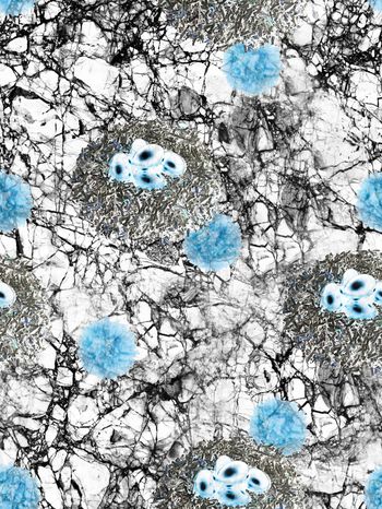 1157278-大理石黑白纹理鸟巢水彩小团-1