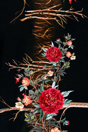 定位花印花华亿平台图片