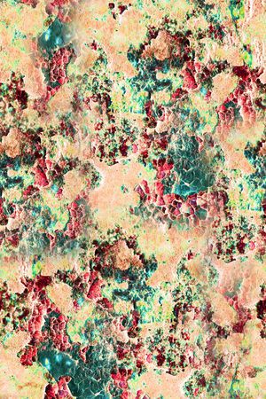 抽象花卉印花华亿平台图片