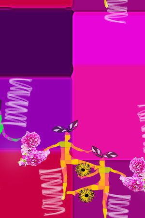 几何印花华亿平台图片