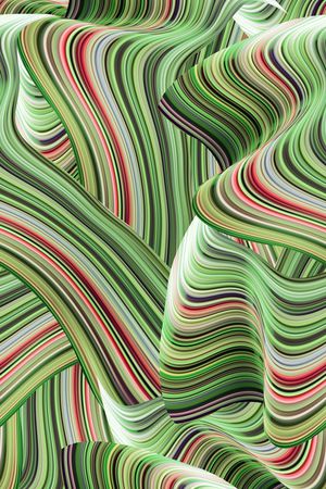 立体线条印花华亿平台图片