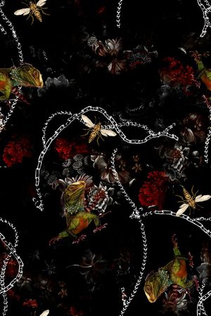 大牌风印花华亿平台图片