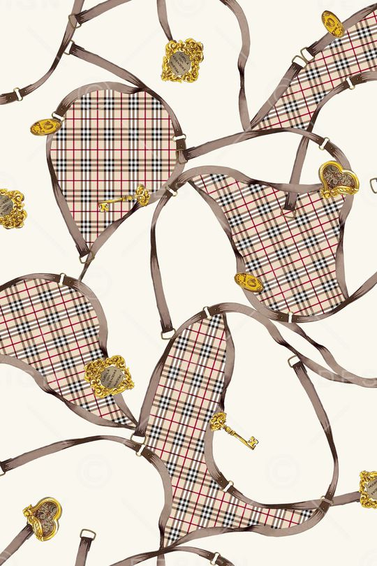 格子印花华亿平台图片