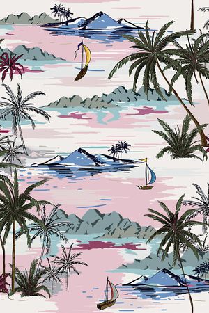 清爽底花卉印花华亿平台图片