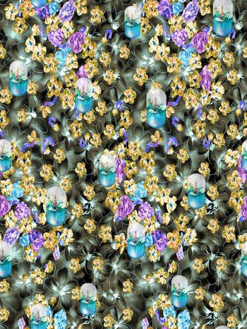 1157993-朦胧花朵底纹小碎花团胶囊-1