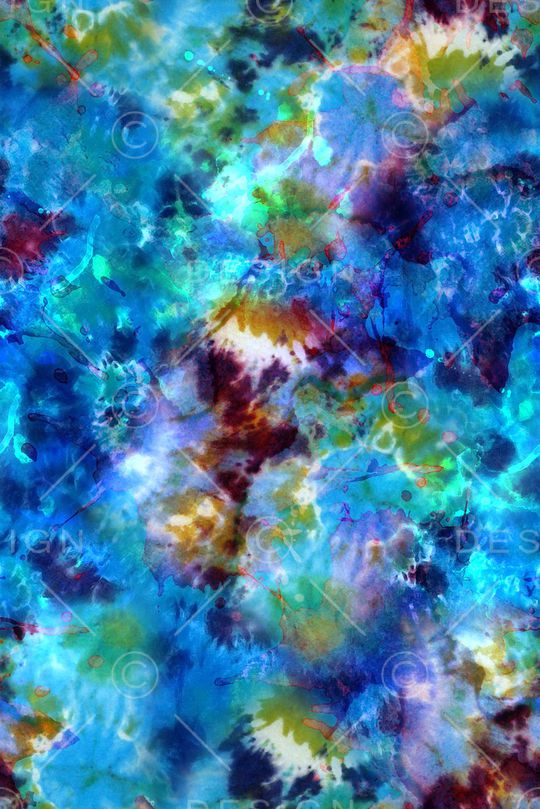 扎染华亿平台印花华亿平台图片