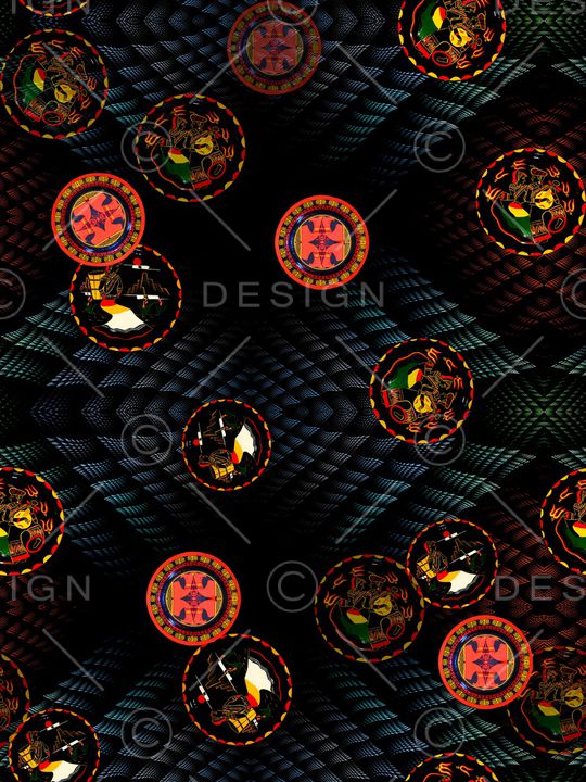 几何印花华亿平台图片