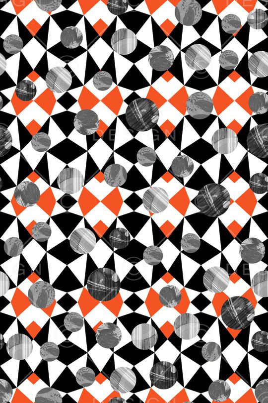 几何印花华亿平台图片