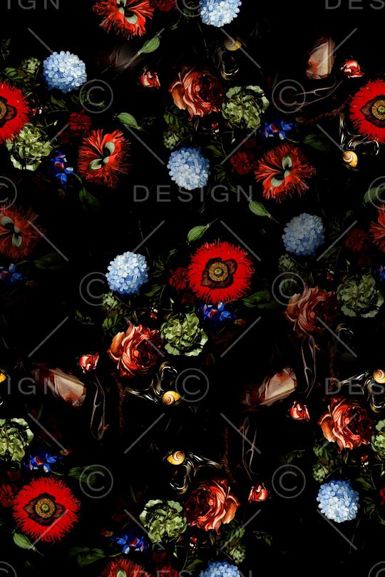 花瓣印花华亿平台图片