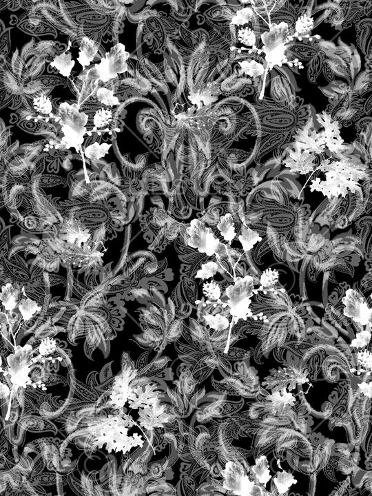 佩斯利印花华亿平台图片