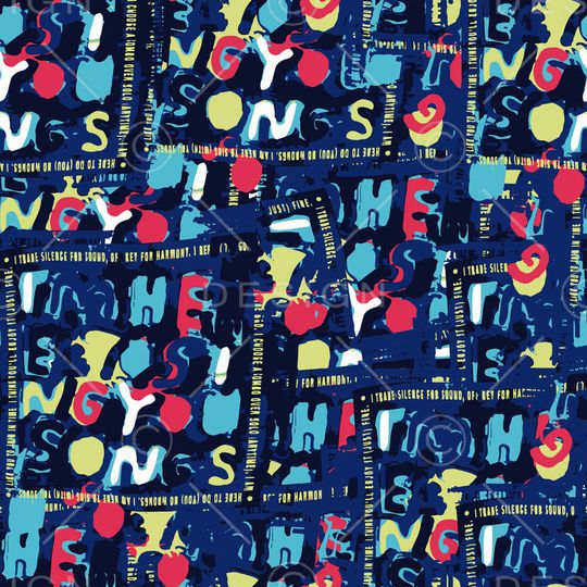 几何印花华亿平台图片