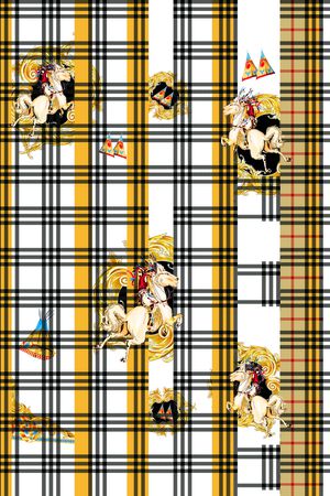 几何印花华亿平台图片