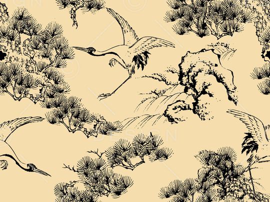 植物印花华亿平台图片