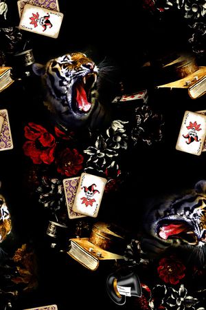 大牌风印花华亿平台图片