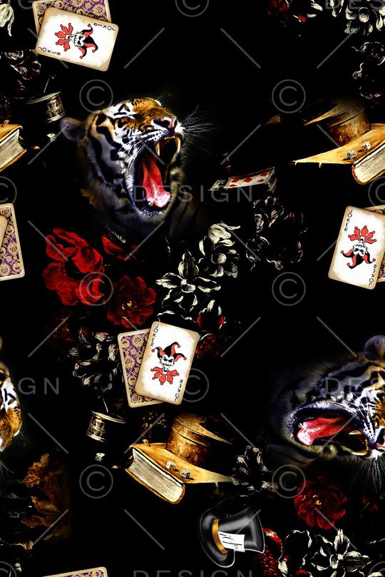 大牌风印花华亿平台图片