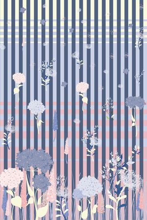 条纹印花华亿平台图片