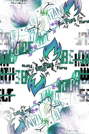 几何印花华亿平台图片