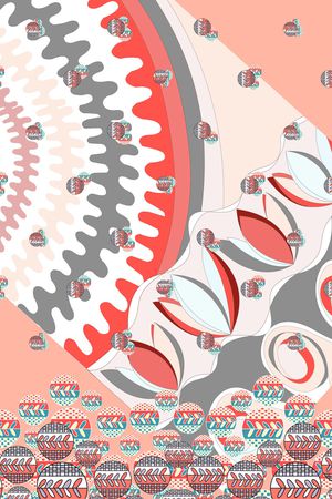 几何印花华亿平台图片