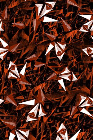 几何印花华亿平台图片