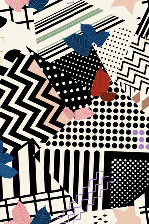 几何印花华亿平台图片